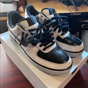 Custom painted air forces 1